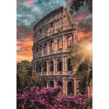 Cities Colosseum Rome 500-piece Compact Puzzle Clementoni