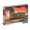 Cities Colosseum Sunset Rome 1000 piece puzzle Clementoni