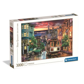 Cities Night Clementoni San Francisco 3000-piece puzzle