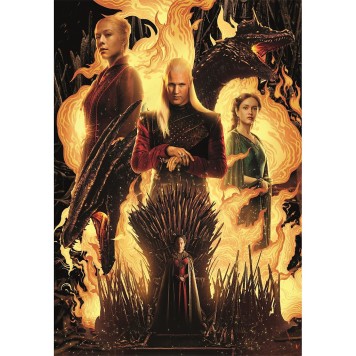 House of the Dragon Fire 500-piece puzzle Clementoni