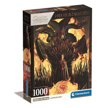 House of the Dragon Throne Clementoni 1000-piece Puzzle