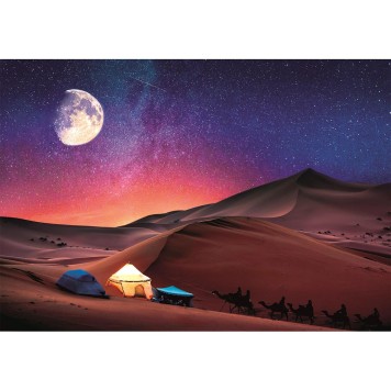 Colour Starry Night Desert 500-piece Peace puzzle by Clementoni