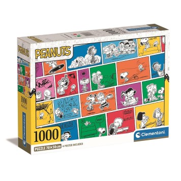 Snoopy 1000-piece Compact puzzle Clementoni