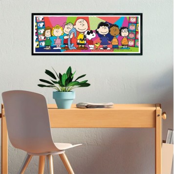 Snoopy Popup 1000 db-os panoráma puzzle Clementoni