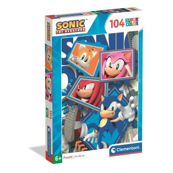 Sonic the Hedgehog 104-piece puzzle Clementoni