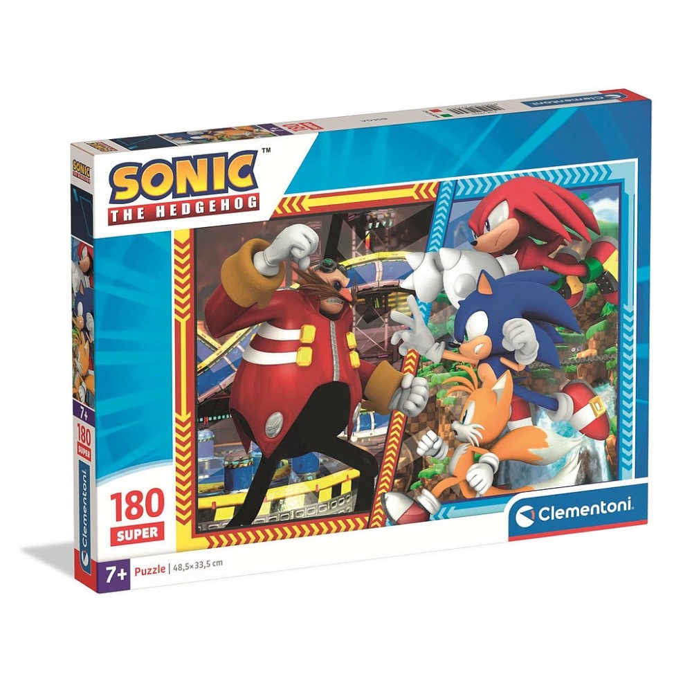 Sonic the Hedgehog 180 pieces puzzle Clementoni