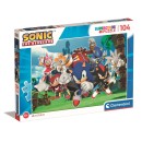 Sonic the Hedgehog Characters  104-piece Clementoni puzzle