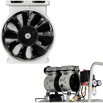 Kompresor bezolejowy 50L 8bar KD1396