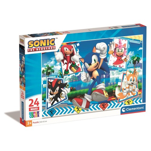 Sonic the Hedgehog Green Hill 24-piece maxi puzzle Clementoni