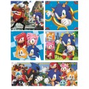 Sonic the Hedgehog Heroes Rivals 10 in 1 puzzle Clementoni