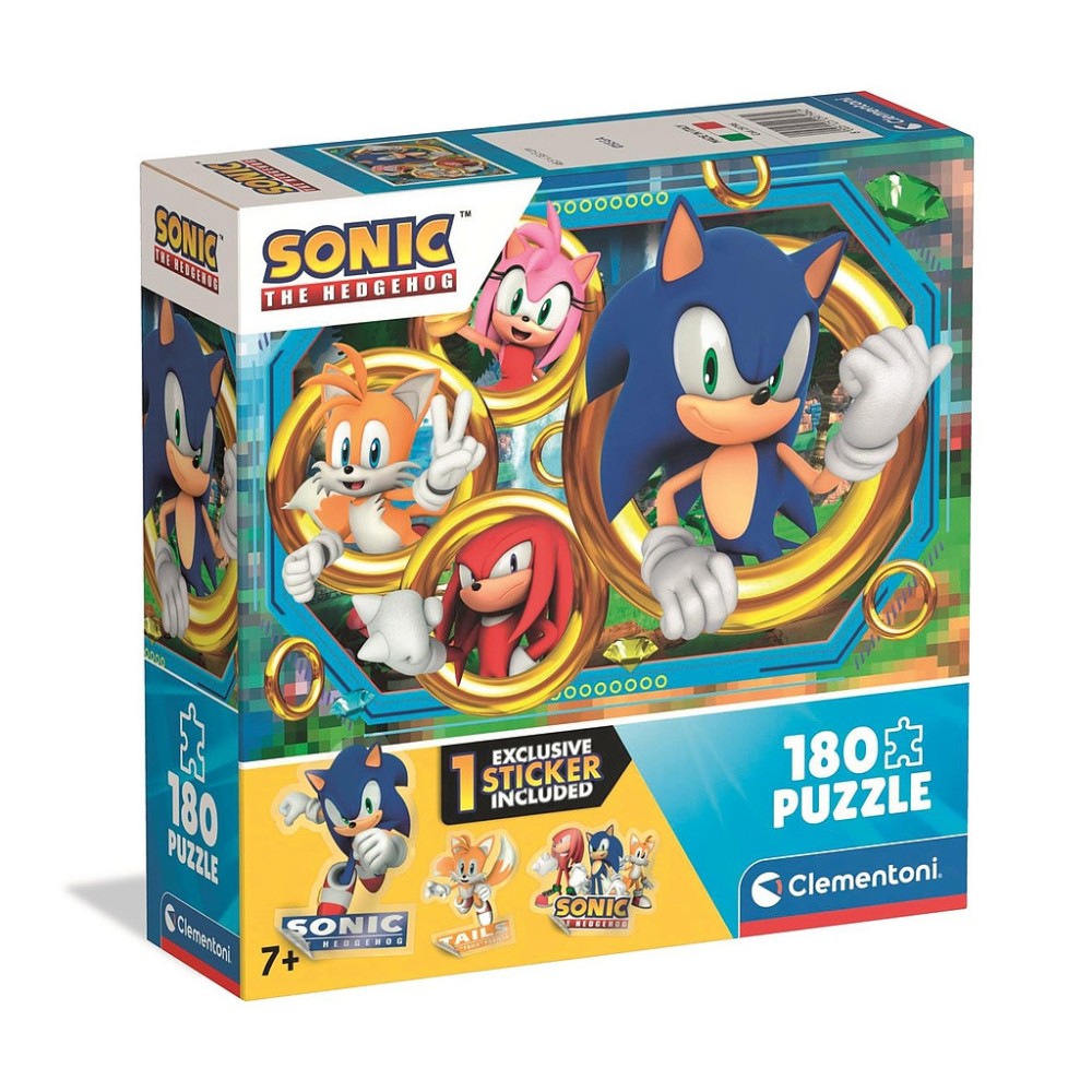 Sonic the Hedgehog 180-piece Clementoni puzzle