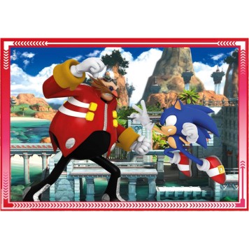 Sonic the Hedgehog Save the Day 4-in-1 puzzle Clementoni