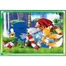Sonic the Hedgehog Save the Day 4-in-1 puzzle Clementoni