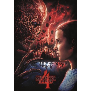 Stranger Things Eleven vs. Vecna 1000-piece Clementoni puzzle