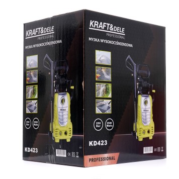 Myjka wysokociśnieniowa z pompą zasysającą 280bar  3000W KD423