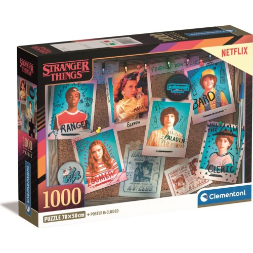 Stranger Things 1000 piece Clementoni puzzle Compact