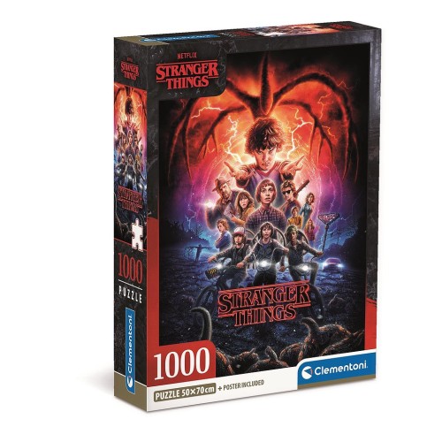 Stranger Things 1000 piece Clementoni puzzle Compact