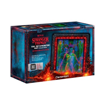 Stranger Things The Demogorgon 520-piece puzzle with LED frame Clementoni