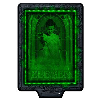 Stranger Things The Demogorgon 520-piece puzzle with LED frame Clementoni