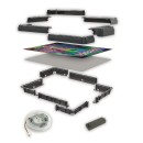 Stranger Things The Demogorgon 520-piece puzzle with LED frame Clementoni