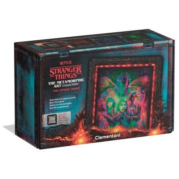 Stranger Things Upside Down 520-piece puzzle with LED frame Clementoni