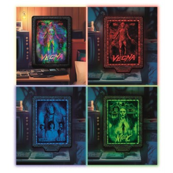 Stranger Things Vecna's Curse 520-piece puzzle in LED frame Clementoni