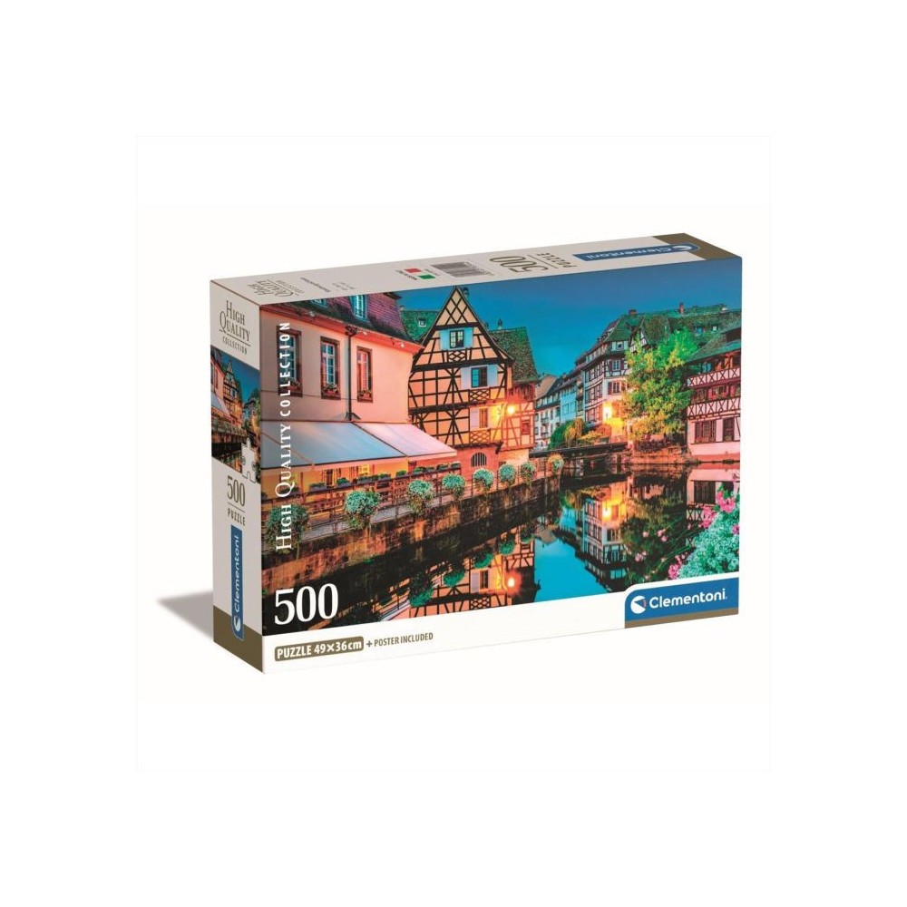 Strasbourg Old Town 500 db-os puzzle Clementoni