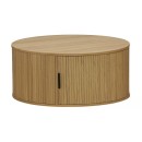 Table basse bois naturel D80x35,5cm