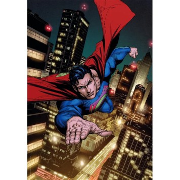 Superman Night 1000-piece Compact puzzle Clementoni