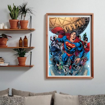 Superman Planet 1000-piece Compact puzzle Clementoni