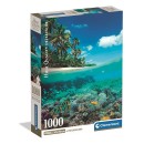 Cities Summer Paradise Island 1000-piece Compact puzzle Clementoni