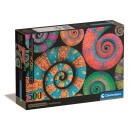 Colour Curly Tails 500 pcs Compact Puzzle Clementoni