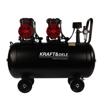 Kompresor bezolejowy 100L / 1450W x 2  KD1392