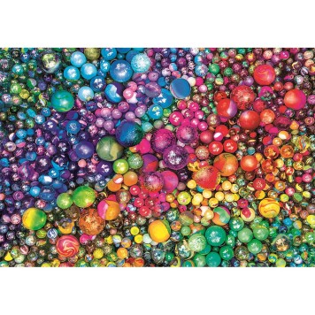 Colour Marv 1000-piece Compact Puzzle Balls Clementoni