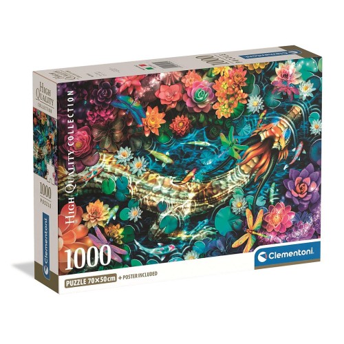 Colour Koi River 1000-piece Compact Puzzle Clementoni
