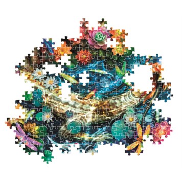 Colour Koi River 1000 piece puzzle Clementoni