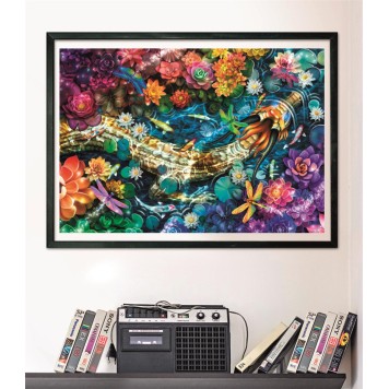 Colour Koi River 1000 piece puzzle Clementoni
