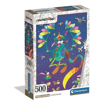Colour Mordillo 500-piece Compact puzzle Clementoni