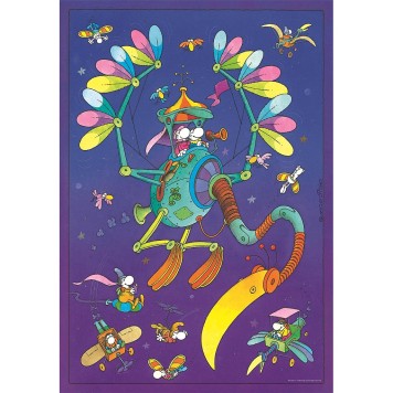 Colour Mordillo 500-piece Compact puzzle Clementoni