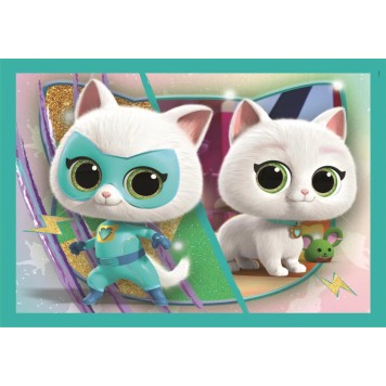 SuperKitties Hero 4 in 1 Puzzle Clementoni