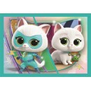 SuperKitties Hero 4 in 1 Puzzle Clementoni