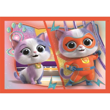 SuperKitties Hero 4 in 1 Puzzle Clementoni