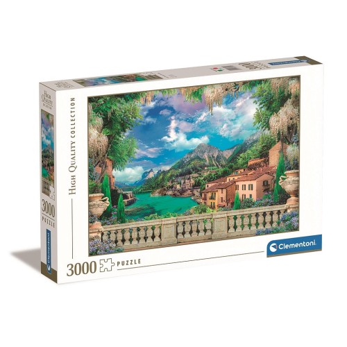 Cities Lush Terrace Landscape 3000-piece puzzle Clementoni