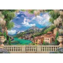 Cities Lush Terrace Landscape 3000-piece puzzle Clementoni