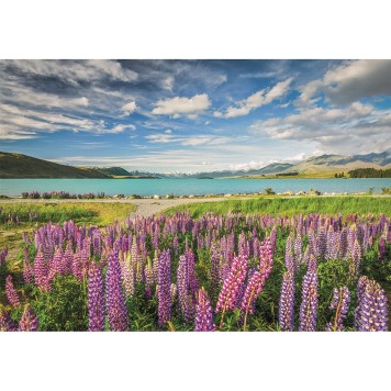 Cities Lake Tekapo New Zealand 1500 pieces puzzle Clementoni