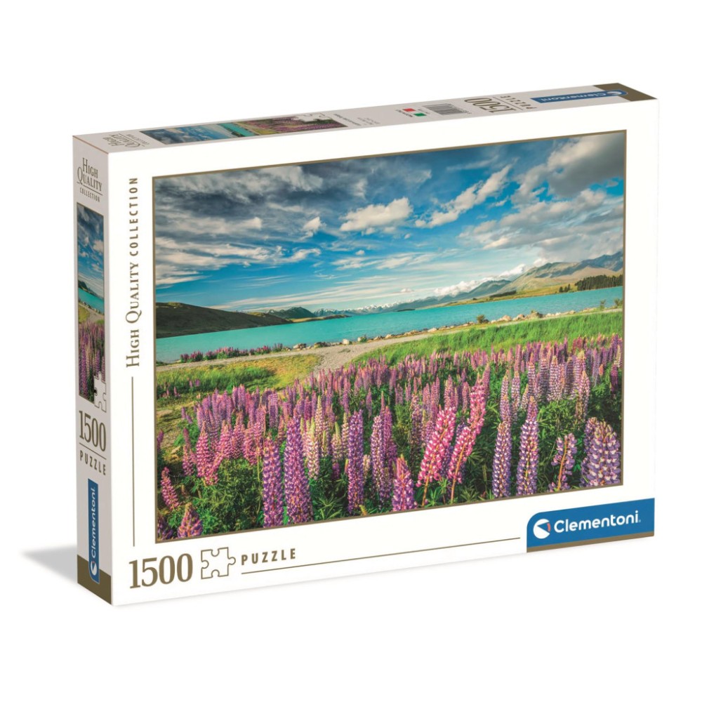 Cities Lake Tekapo New Zealand 1500-piece puzzle Clementoni