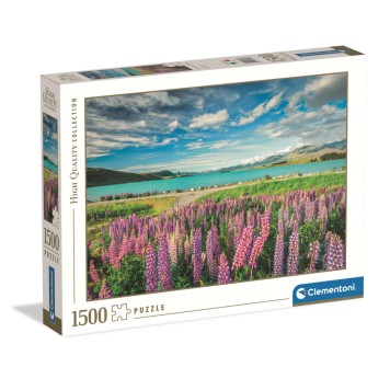 Cities Lake Tekapo New Zealand 1500-piece puzzle Clementoni