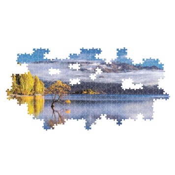 Cities Wānaka New Zealand 1000 piece panoramic puzzle Clementoni