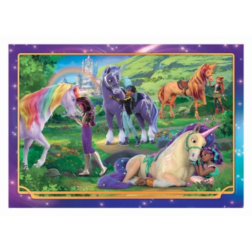 Unikornis Akadémia Meadow 104-piece Clementoni puzzle