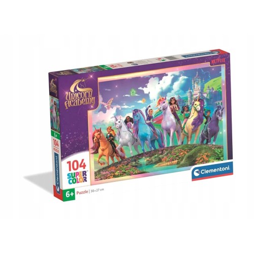 Unikornis Akadémia Mystic 104-piece puzzle Clementoni